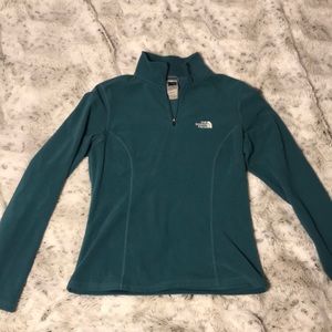 The Northface 1/4 zip fleece.